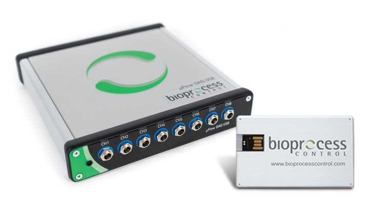 Monitoramento de Processo - µflow-data-logger-software-disk-bioprocess-control